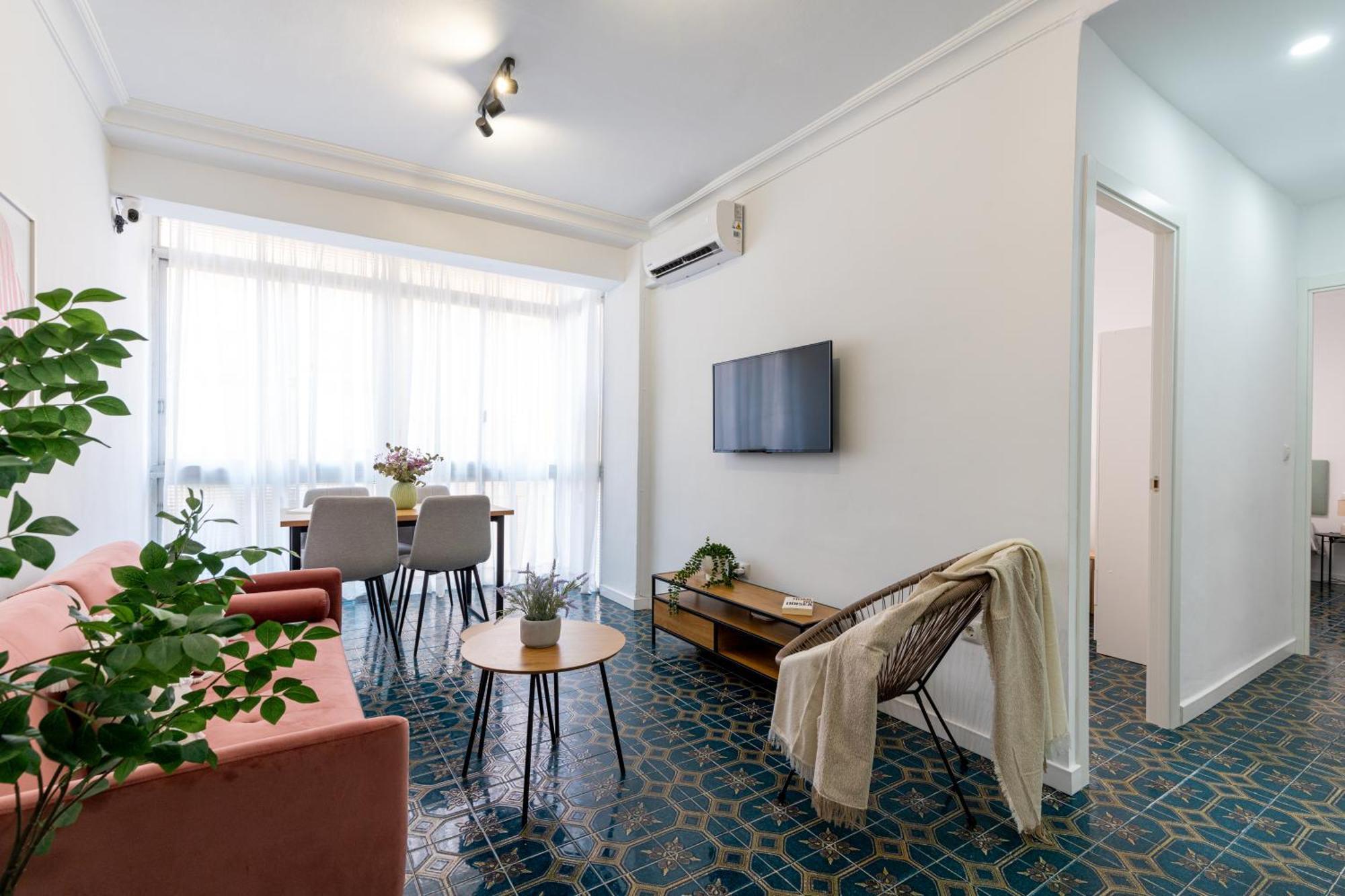 Piso Elegante Y Nuevo De 3 Habitaciones Y 2 Banos Sevilla Buitenkant foto